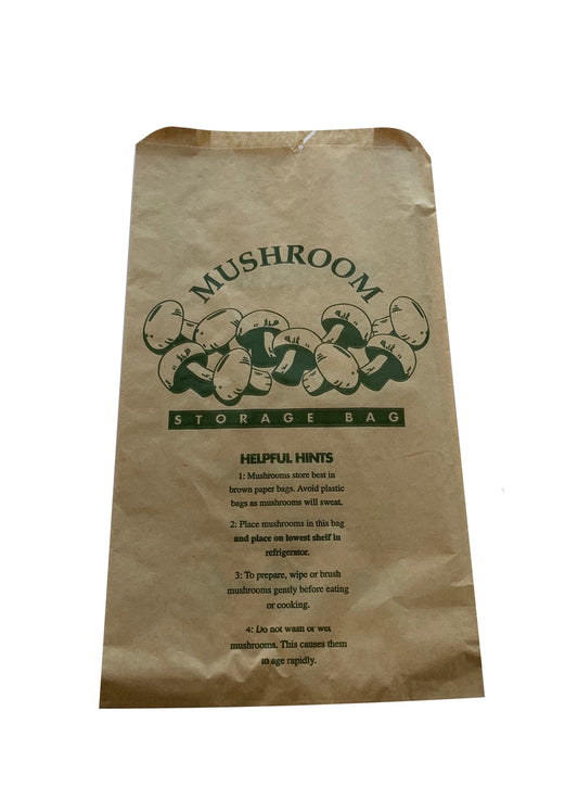 PAPER BAGS MUSHROOM270X165+65MM (500)